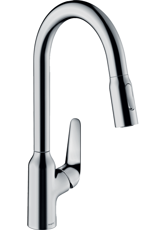 Смесители point. 31815800 Hansgrohe. Hansgrohe Focus для кухни. Кухонный смеситель Hansgrohe с выдвижным изливом. Смеситель для кухни Hansgrohe Focus.