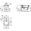 Биде подвесное Ideal Standard Connect - 6