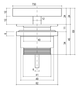 Донный клапан Salini S-Stone D604