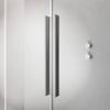 Двустворчатые душевые двери Radaway Furo Brushed Nickel DWD 200