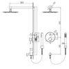 Душевой комплект RGW Shower Panels SP-51 - 6