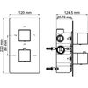 Душевой комплект WasserKRAFT Thermo - 20