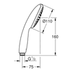 Душевая лейка Grohe Tempesta - 6