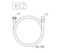Душевой шланг Ravak SatinFlex - 3