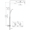 Душевая стойка Ideal Standard Ceratherm T50 - 7