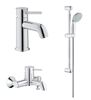 Готовый набор смесителей Grohe BauClassic