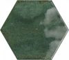 Hex Olive Glossy 15x17.3