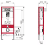 Система инсталляции для унитазов TECE TECEprofil