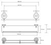Полка для ванной комнаты Bemeta Retro