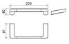 Полотенцедержатель Ravak 10° - 2