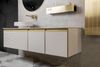 Раковина накладная Armadi Art Flat Corian 40x13 Matt White - 5