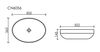 Раковина накладная Ceramica Nova Element Чёрная Матовая - 8