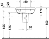 Раковина полувстраиваемая Duravit DuraStyle - 6