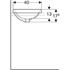 Раковина встраиваемая Geberit VariForm - 4