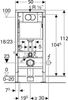 Система инсталляции для унитазов Geberit Duofix Delta - 4