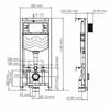 Система инсталляции для унитазов WasserKRAFT Aller 10