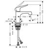 Смеситель для раковины Axor Citterio M