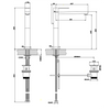 Смеситель для раковины Gessi Rettangolo