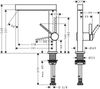 Смеситель для раковины Hansgrohe Finoris