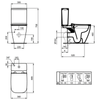 Смывной бачок для унитаза Ideal Standard I.Life A - 4