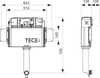 Смывной бачок Tece