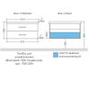 Тумба под раковину СанТа Виктория 100