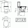 Унитаз напольный Ideal Standard Connect Air AquaBlade - 6