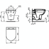 Унитаз подвесной Ideal Standard Exacto Rimless - 4