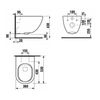 Унитаз подвесной Laufen Basal - 6