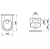 Унитаз подвесной Laufen Sonar - 10